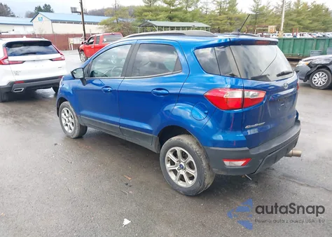 2019 Ford Ecosport Se из США, поврежденный, VIN MAJ6S3GL7KC301197